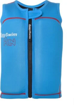 EasySwim Fun - Zwemvest/Drijfvest Kind - Blauw - Maat S : 13-16 Kg