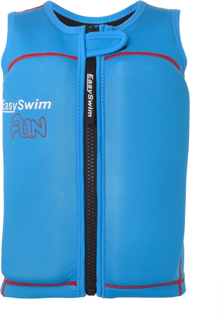 EasySwim Fun - Zwemvest/Drijfvest Kind - Blauw - Maat M : 17-23 Kg 1 EasySwim Fun - Zwemvest/Drijfvest Kind - Blauw - Maat M : 17-23 Kg