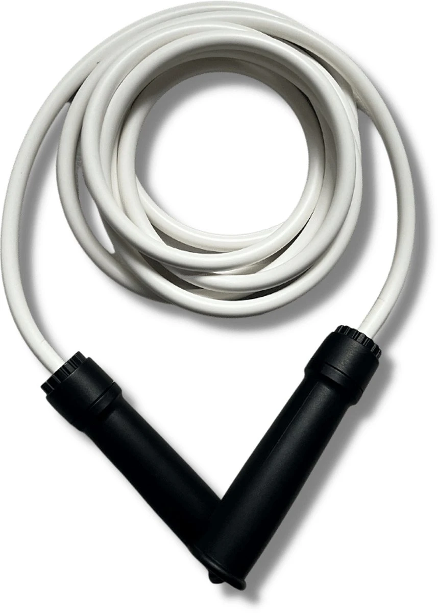 Elevate Gravity Heavy Jump Rope (WIT) Springtouw - Verzwaard Springtouw - Muay Thai Springtouw - Jump Rope Voor Boxers & Martial Artists 1 Elevate Gravity Heavy Jump Rope (WIT) Springtouw - Verzwaard Springtouw - Muay Thai Springtouw - Jump Rope Voor Boxers & Martial Artists
