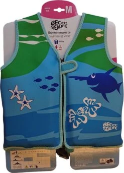Beco Sealife – Zwemvest Kind – Drijfvest Voor Kinderen Van 18-30 Kg – Maat M - Blauw/Groen 10 Beco Sealife – Zwemvest Kind – Drijfvest Voor Kinderen Van 18-30 Kg – Maat M - Blauw/Groen -NIJDAM Sport & Spel Winkel 865x1200
