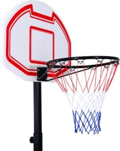 Merkloos Basketbal Korf Op Paal 205/250cm Hoog Basketbalpaal -NIJDAM Sport & Spel Winkel 952x1200