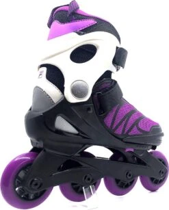Fila J-ONE 21 Verstelbare Kinder Inline Skates - Zwart / Magenta - Maat 32/36 5 Fila J-ONE 21 Verstelbare Kinder Inline Skates - Zwart / Magenta - Maat 32/36 -NIJDAM Sport & Spel Winkel 965x1200